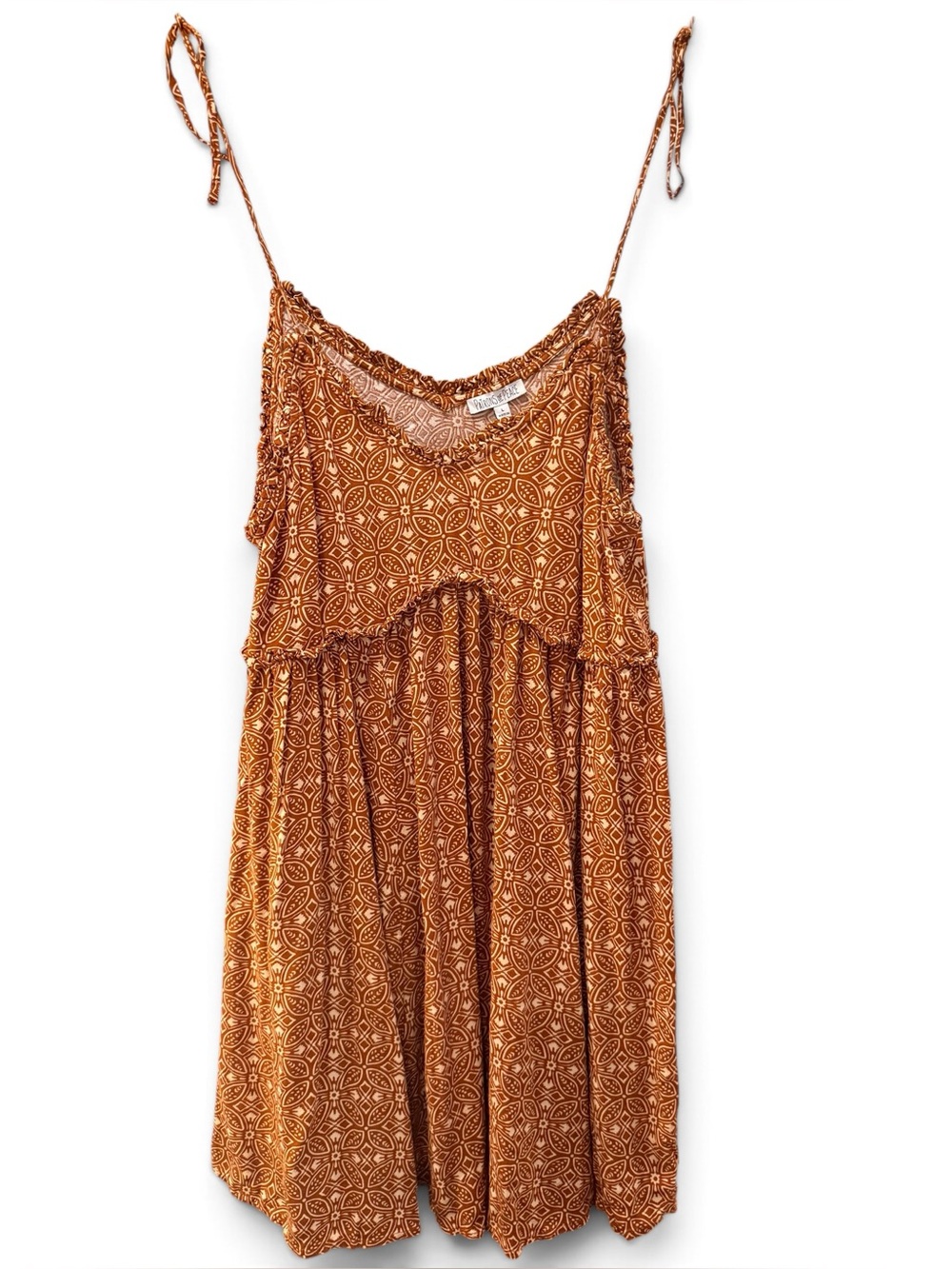 Patrons of Peace Boho Mini Dress M - Picture 3 of 9